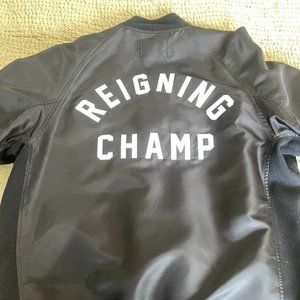 Reigning Champ Satin Nylon Bomber Jacket